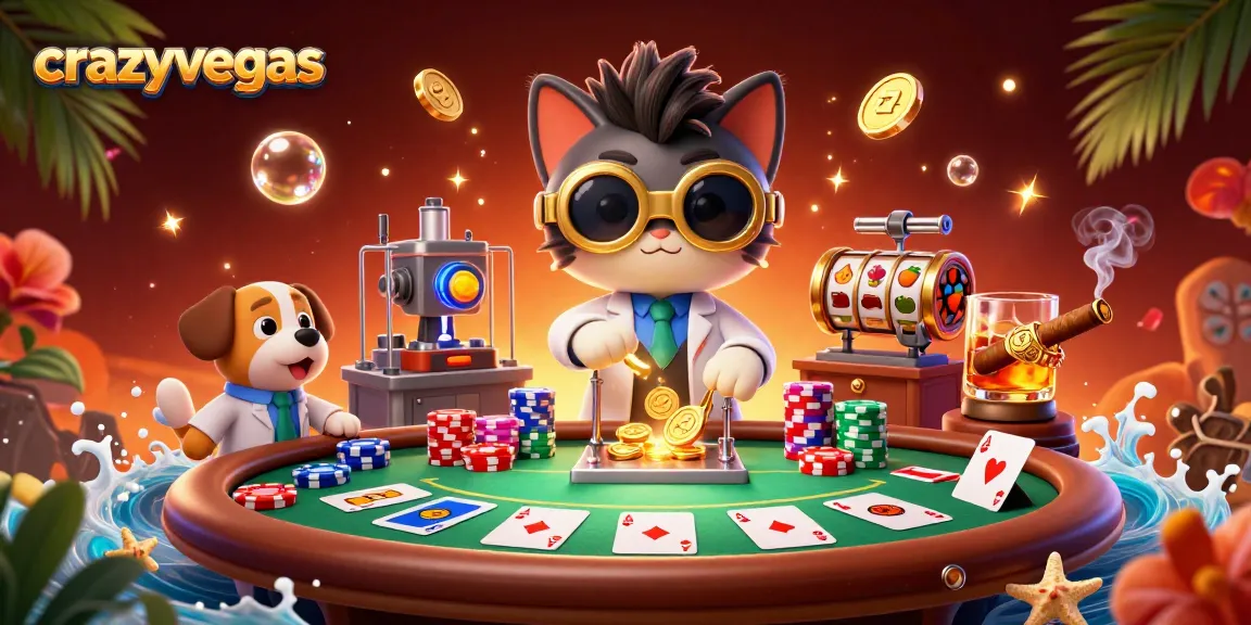 Experience thrilling real money slots with crazyvegas and join high-stakes poker action!